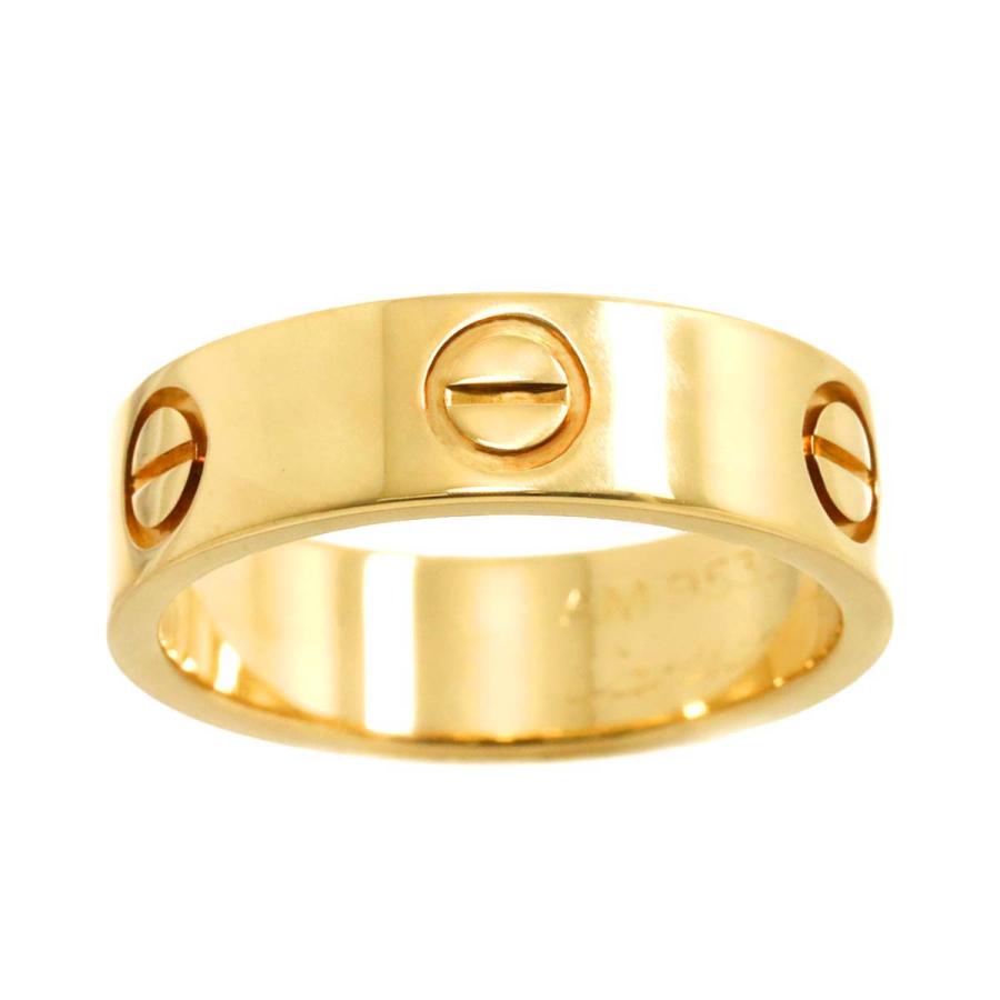Cartier カルティエ ラブ #52 リング K18 YG イエローゴールド