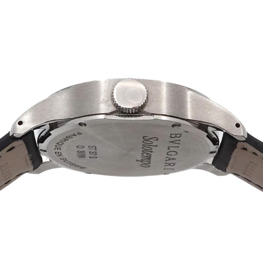 BVLGARI ブルガリ ソロテンポ ST37S メンズ 腕時計 ブラック