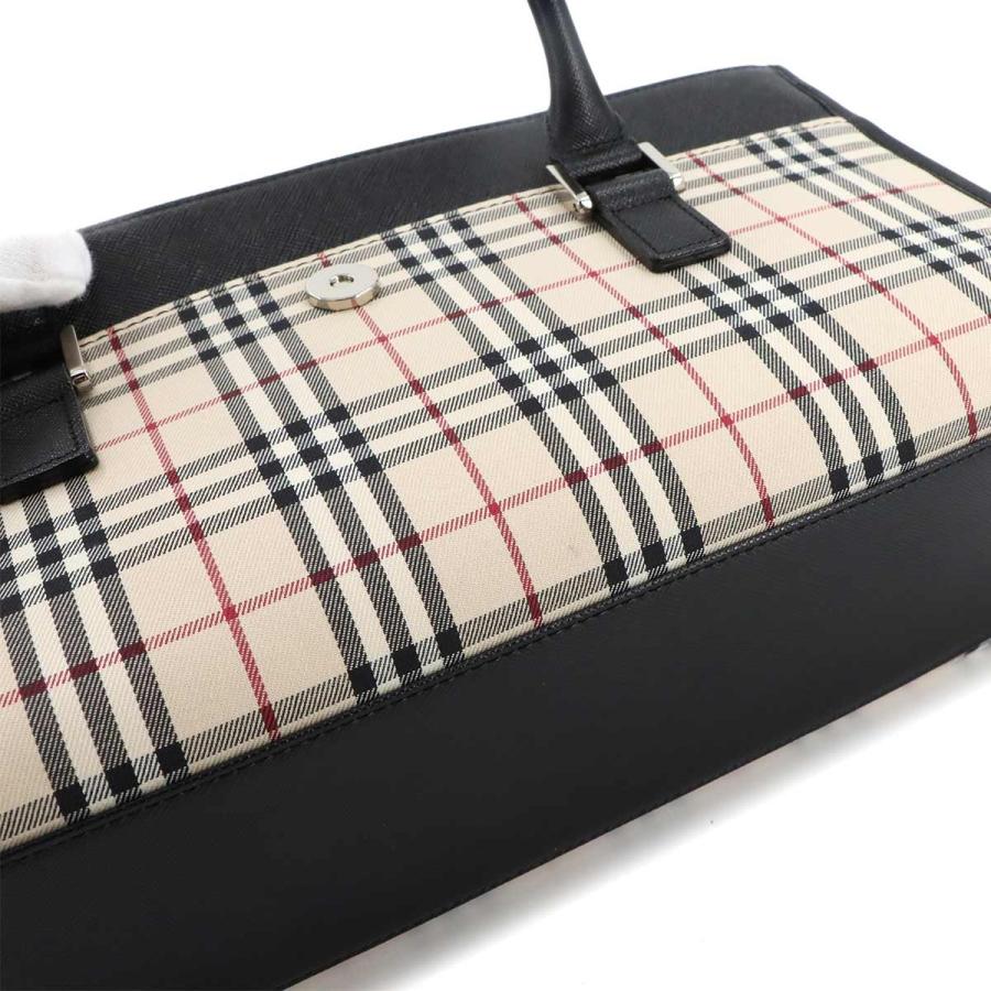 BURBERRY 未使用 展示品 バーバリー ノバチェック ハンド バッグ
