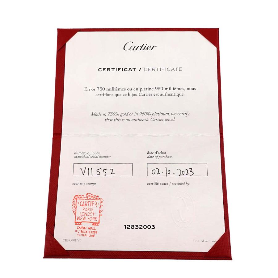 Cartier クラッシュカルティエ 証明書付き Cartier カルティエ