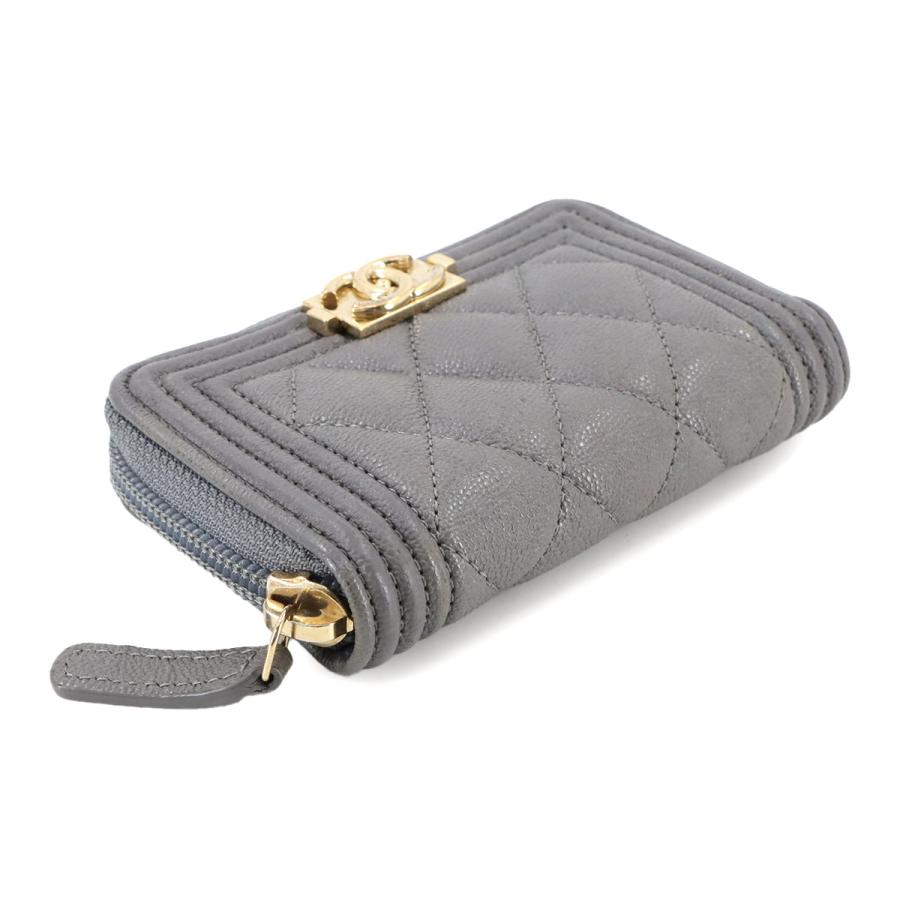 CHANEL（シャネル） ボーイシャネル ジップ コインパース 小銭入れ 