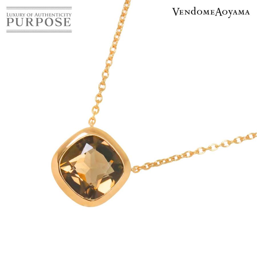 VENDOME AOYAMA（ヴァンドーム青山） スモーキークォーツ ネックレス