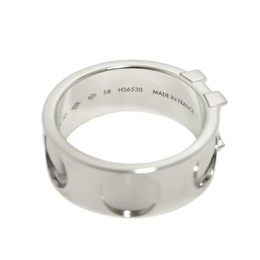 LOUIS VUITTON ルイ ヴィトン ラージ アンプラント #58 リング K18 WG  