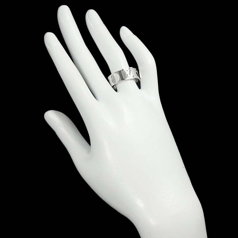 LOUIS VUITTON ルイ ヴィトン ラージ アンプラント #58 リング K18 WG  