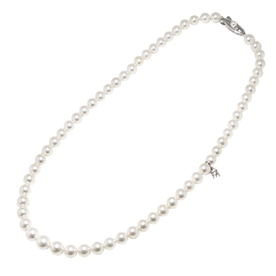 MIKIMOTO（ミキモト） アコヤ真珠 7.0-6.5mm ネックレス 42cm SV