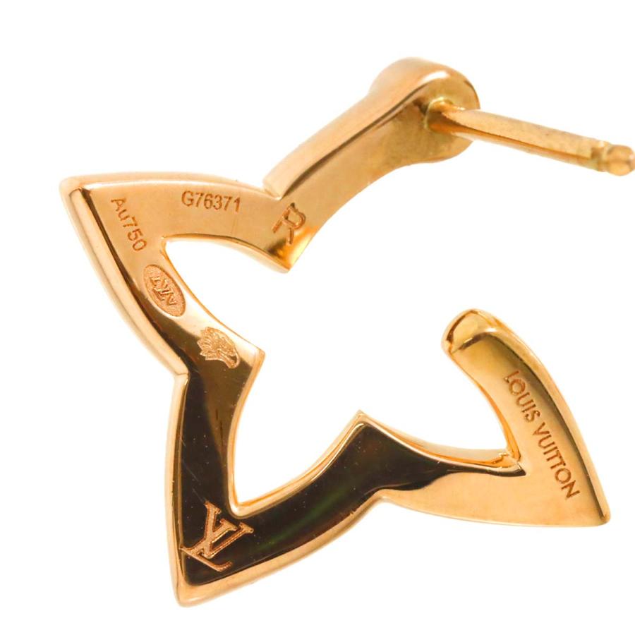 ルイヴィトン ゴールドカラー フープピアス Louis Vuitton ルイヴィトン ピアス フープ・LV アイコニック