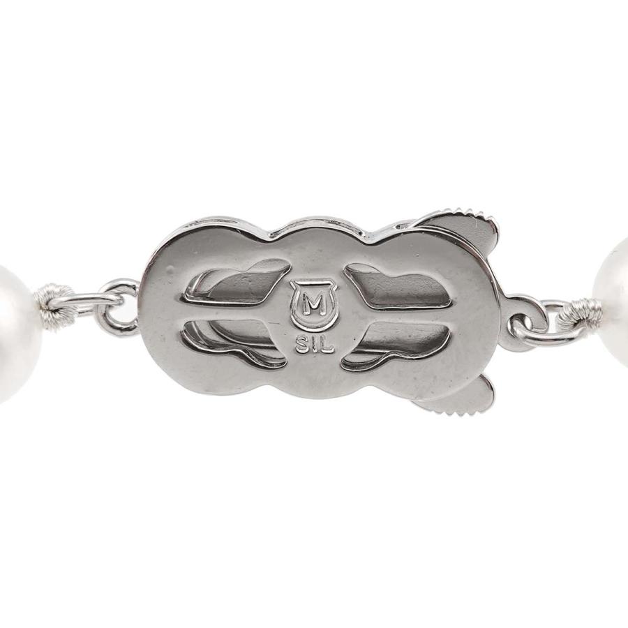 MIKIMOTO（ミキモト） アコヤ真珠 7.4-6.9mm ネックレス 43cm SV