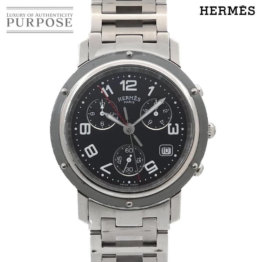 エルメス　クリッパー　クロノグラフ　デイト　CL1.910　メンズ腕時計　稼働品 HERMES（エルメス） クリッパー クロノグラフ CL1.910 メンズ 腕時計