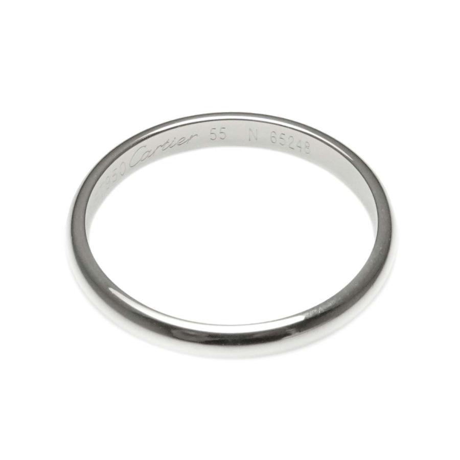 Cartier 1895 クラシックウエディングバンドリング 美品証明書付55