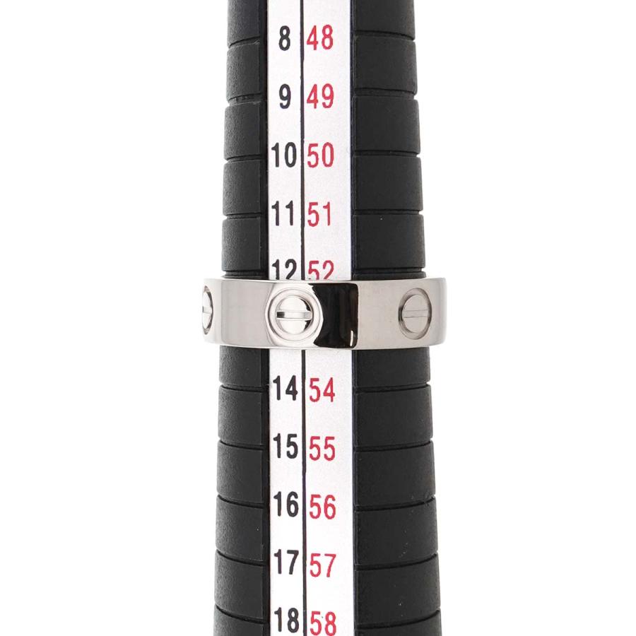 Cartier カルティエ ラブ #53 リング K18 WG ホワイトゴールド 750  