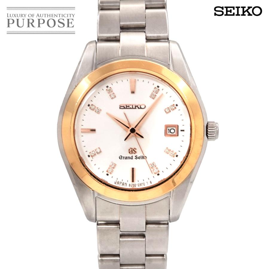 セイコー SEIKO グランドセイコー コンビ STGF074 16P ダイヤ レディース 腕時計 4J52 0AB0 デイト PG クォーツ GRAND SEIKO 90294113 SEIKO（セイコー） グランドセイコー コンビ STGF074 16P ダイヤ