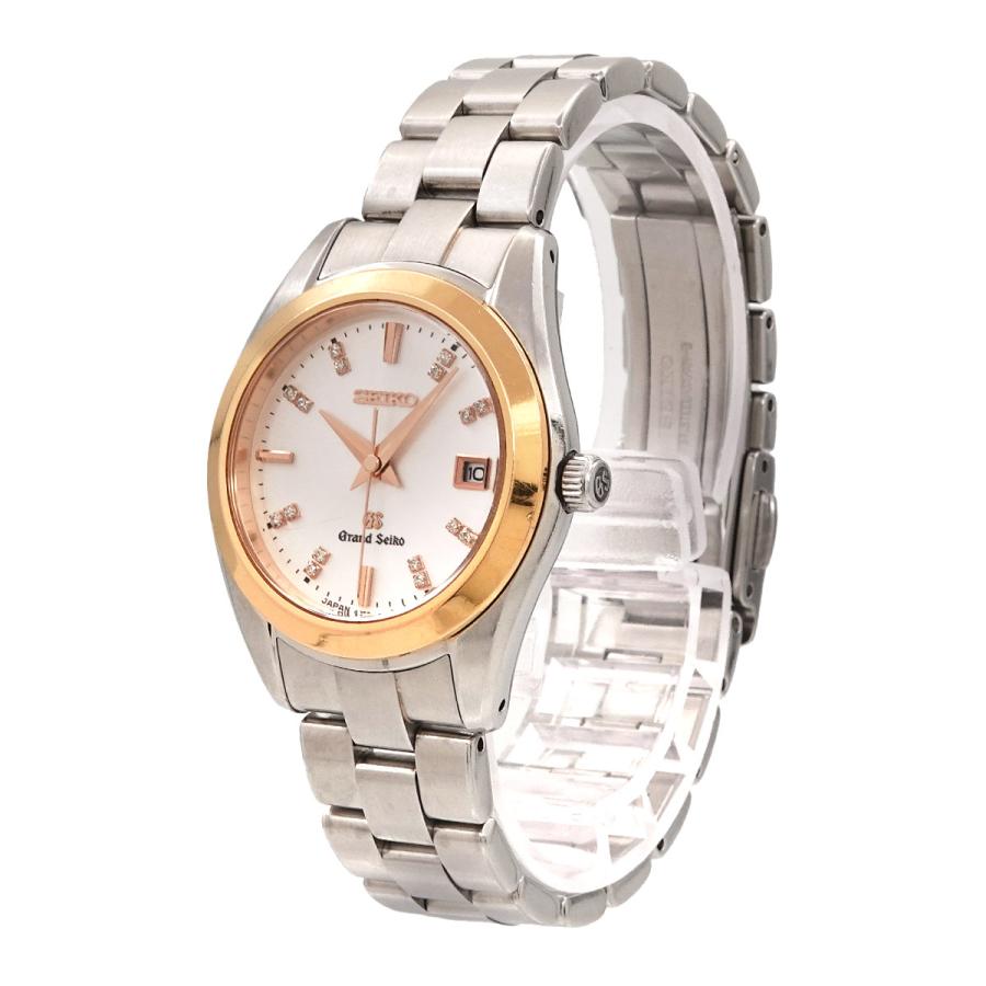 セイコー SEIKO グランドセイコー コンビ STGF074 16P ダイヤ レディース 腕時計 4J52 0AB0 デイト PG クォーツ GRAND SEIKO 90294113 SEIKO（セイコー） グランドセイコー コンビ STGF074 16P ダイヤ