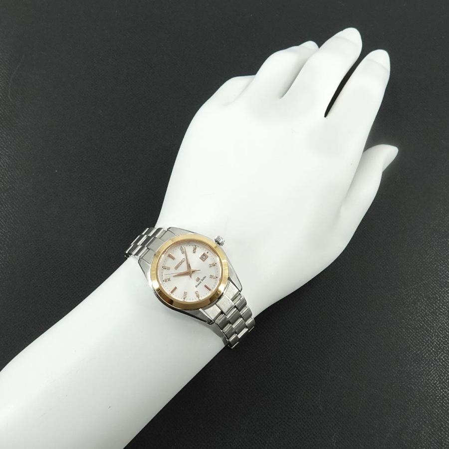 セイコー SEIKO グランドセイコー コンビ STGF074 16P ダイヤ レディース 腕時計 4J52 0AB0 デイト PG クォーツ GRAND SEIKO 90294113 SEIKO（セイコー） グランドセイコー コンビ STGF074 16P ダイヤ