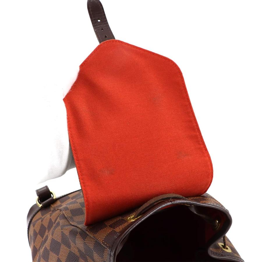 美品 ルイ ヴィトン バッグ ダミエ モンスリ MM パーソナル SPO バックパック エベヌ N51143 レディース 90294276 【中古】ブランド LOUIS VUITTON（ルイ・ヴィトン） 美品 ルイ ヴィトン ダミエ モンスリ