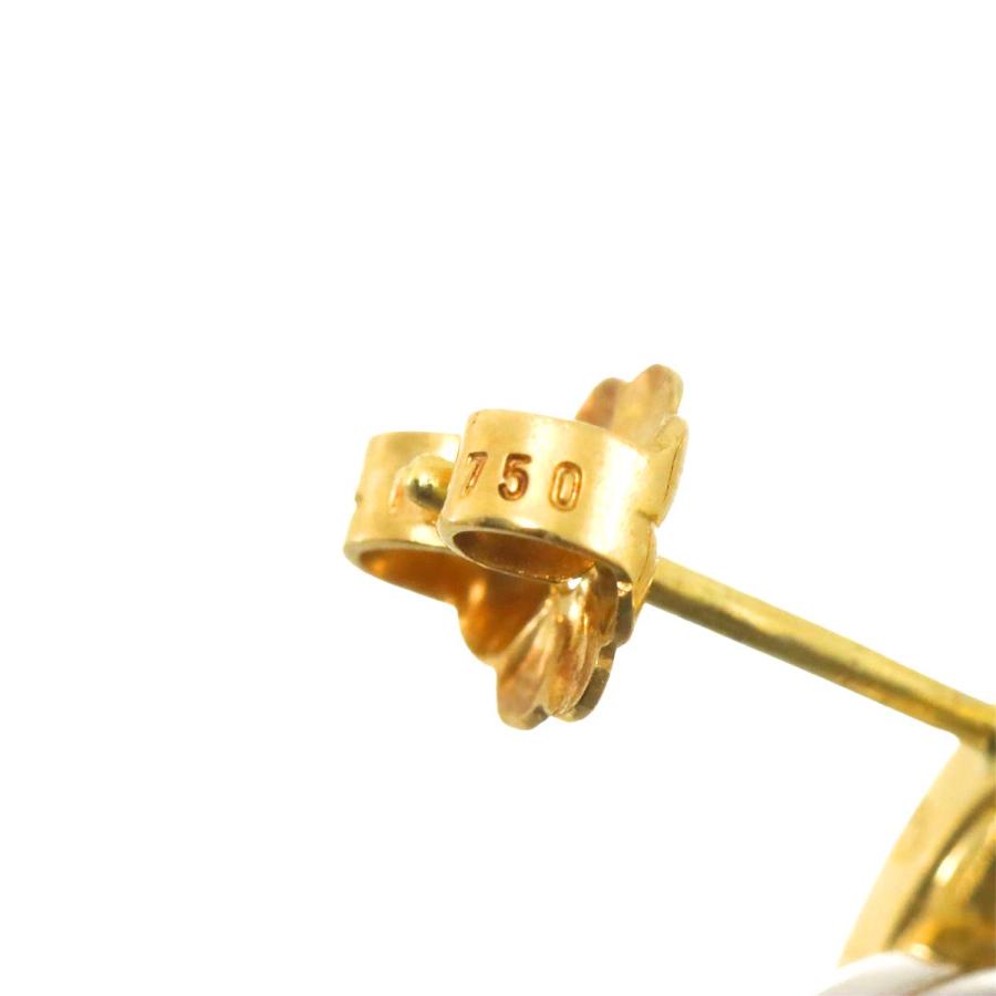 TIFFANY&Co.（ティファニー） ダブルサークル ピアス YG SV イエロー