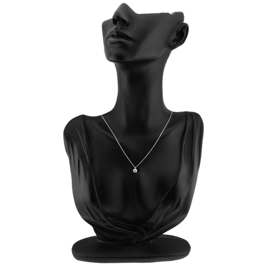 TIFFANY&Co.（ティファニー） ソリティア ダイヤ ネックレス 42cm Pt