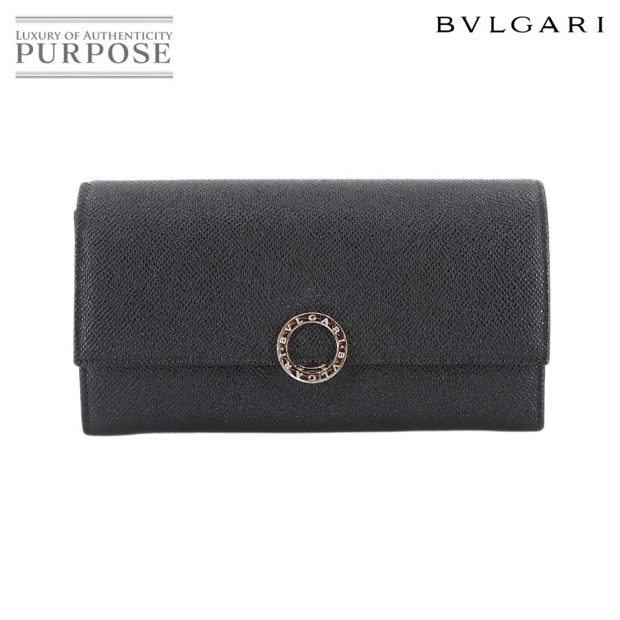 BVLGARI 新品同様 ブルガリ ブルガリブルガリ ロゴクリップ 二つ折り  