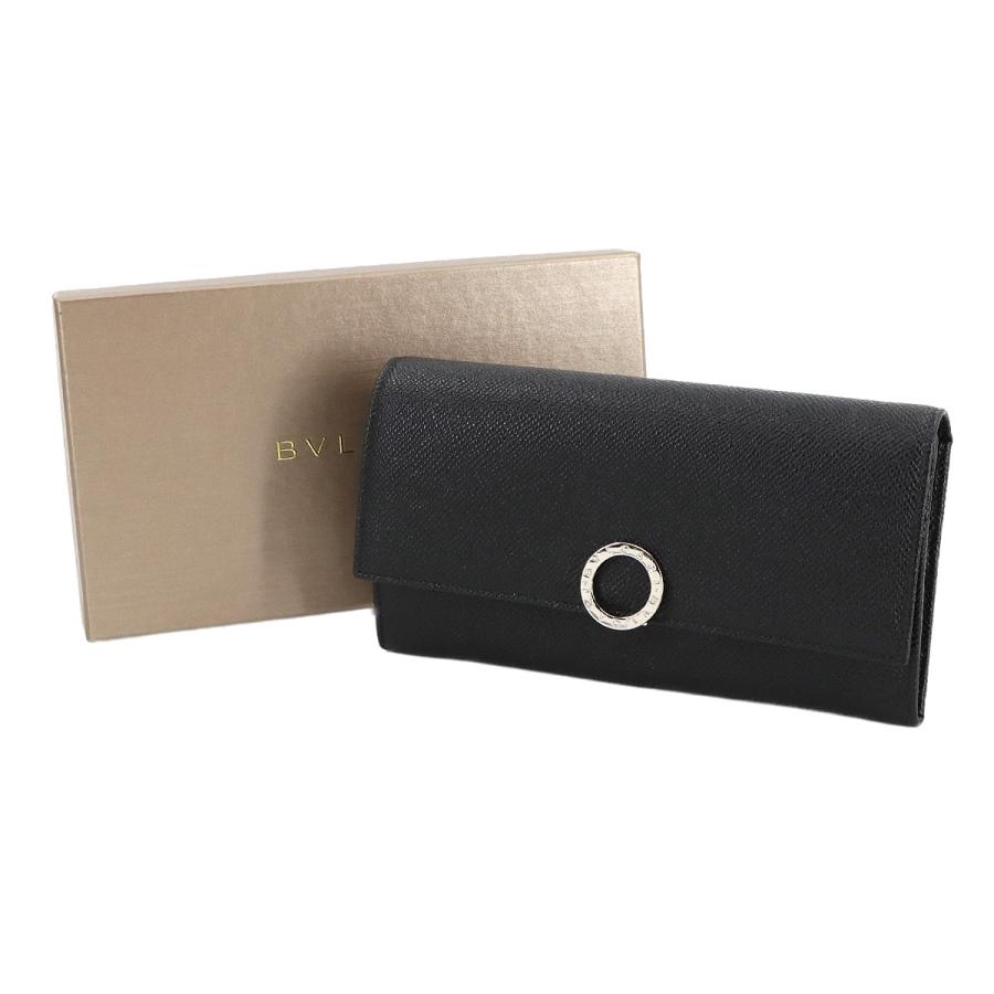 BVLGARI 新品同様 ブルガリ ブルガリブルガリ ロゴクリップ 二つ折り  