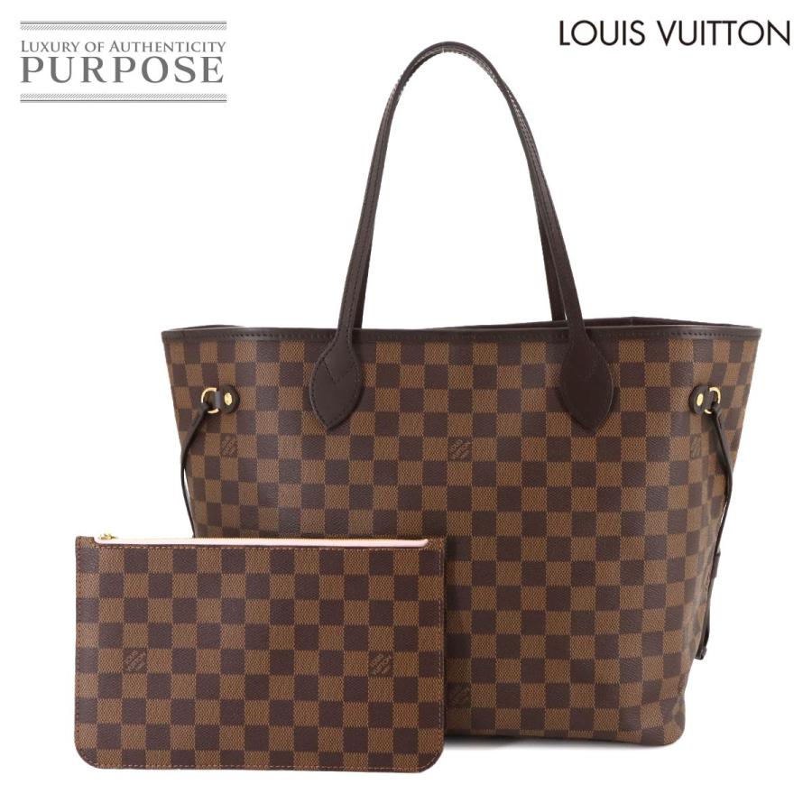 LOUIS VUITTON 美品 ルイ ヴィトン ダミエ ネヴァーフル MM