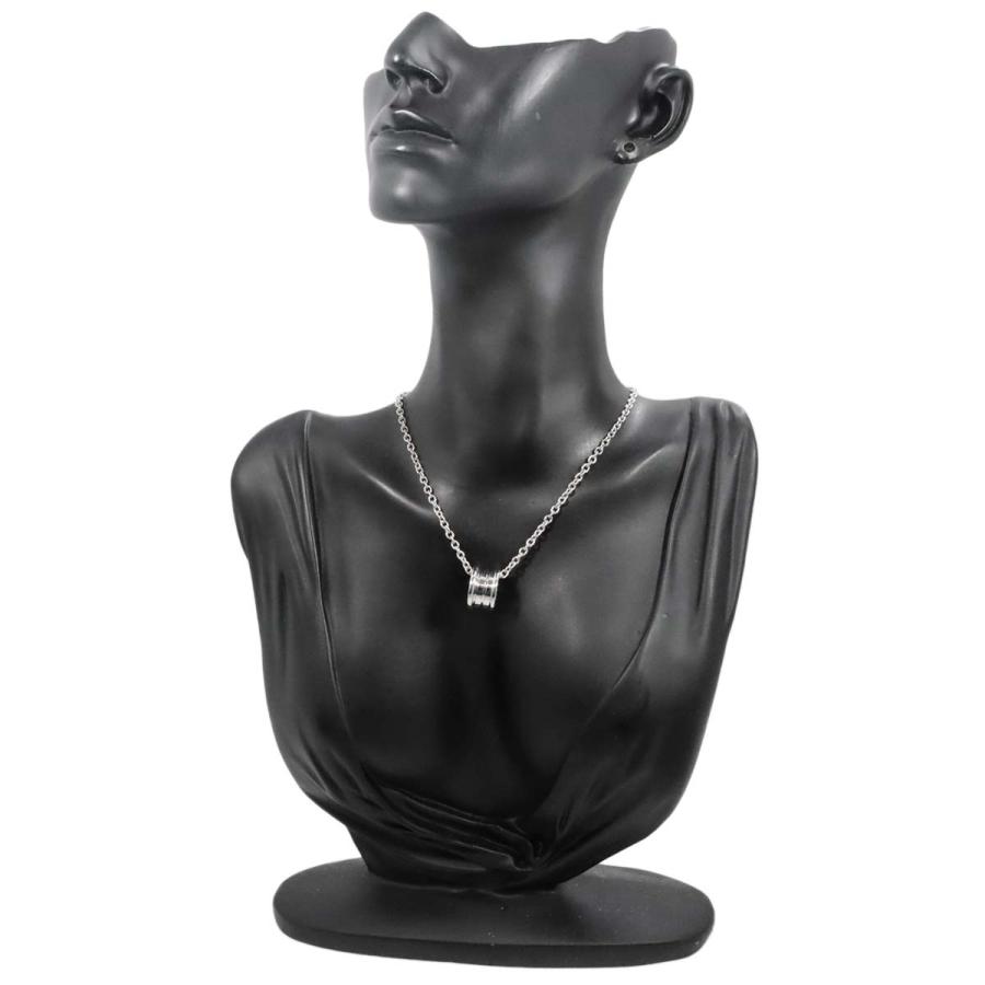 BVLGARI ブルガリ ネックレス BVLGARI ブルガリ ビーゼロワン ネックレス 44cm K18 WG ホワイト