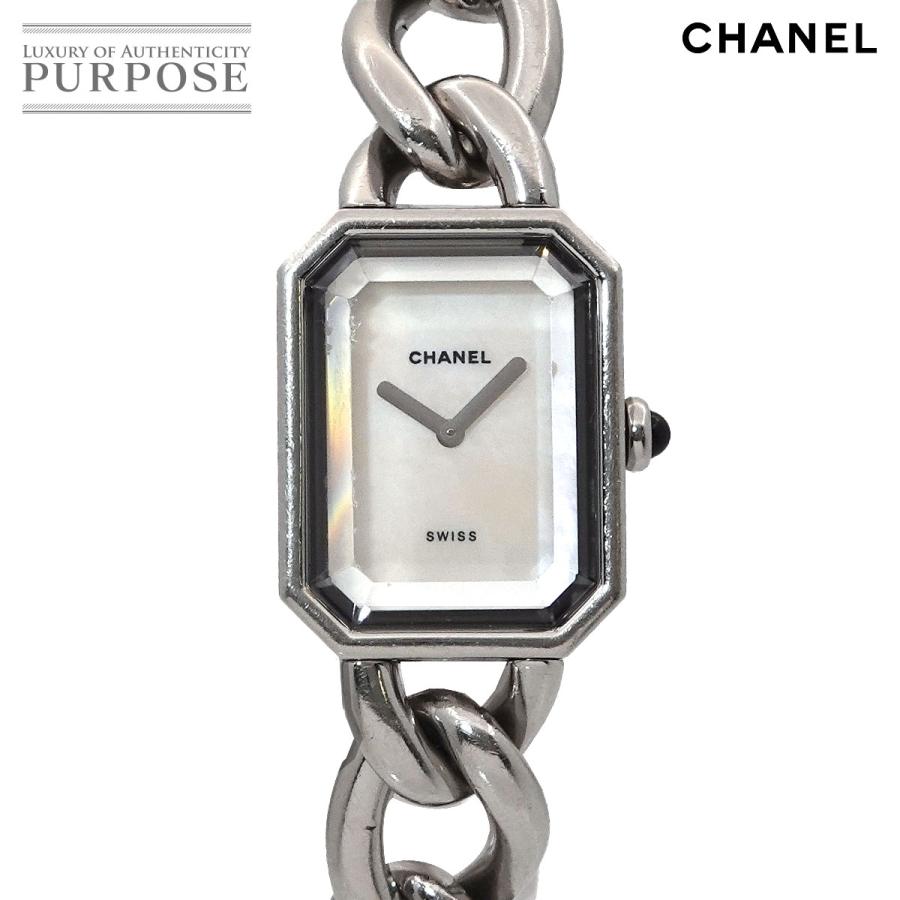 シャネル　プルミエール　電池交換済み　レディース腕時計　CHANEL Mサイズ シャネル プルミエール。エレガンスな大人女子にお勧めしたい腕時計