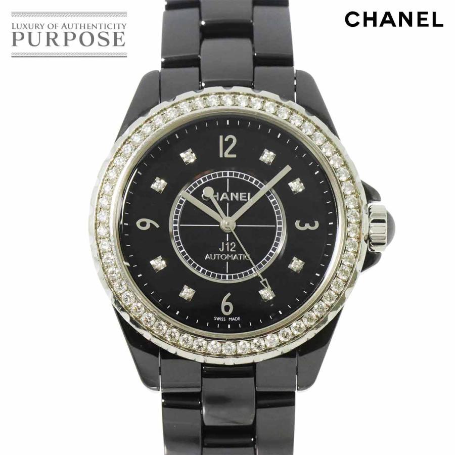 CHANEL（シャネル） CHANEL J12 H3109 ダイヤベゼル 38mm メンズ 