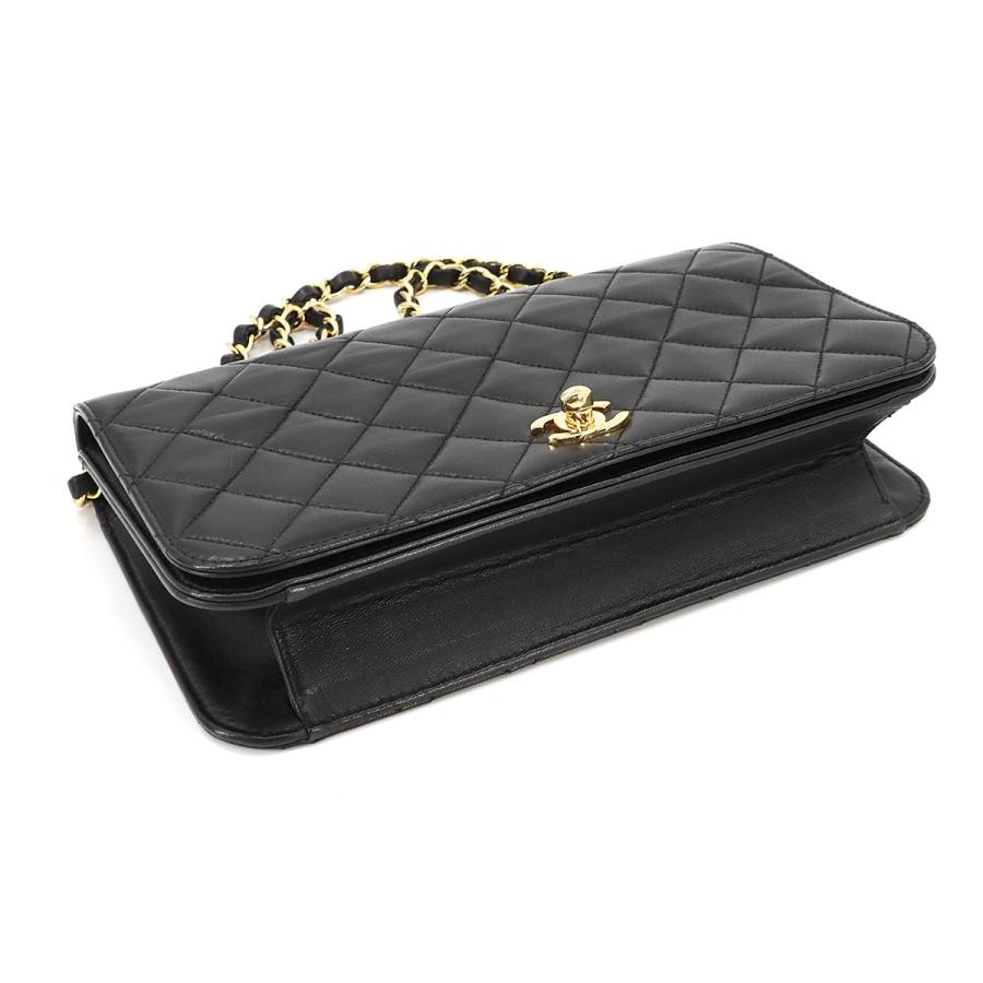 み*こ様 シャネル　CHANEL マトラッセ　　ラムスキン　ショルダーバッグ CHANEL ラムスキン クロスボディー マトラッセ チェーンショルダー
