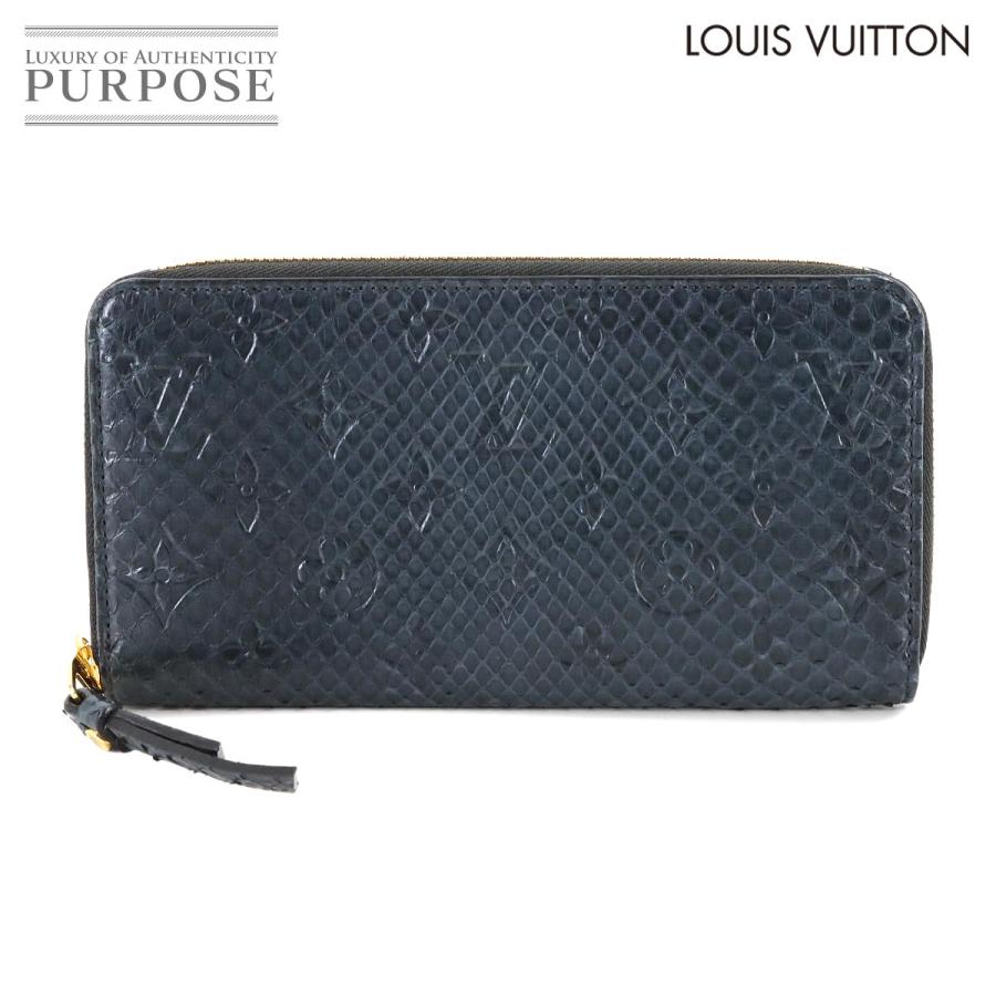 新品同様 ルイ ヴィトン 財布 パイソン モノグラム エキゾチック ジッピー ウォレット 長財布 レディース 90296116 【中古】ブランド LOUIS VUITTON（ルイ・ヴィトン） 新品同様 ルイ ヴィトン パイソン