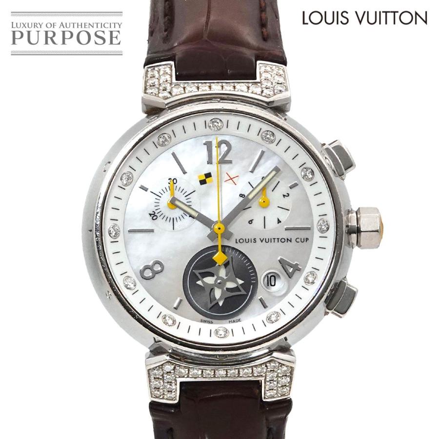 LOUIS VUITTON ルイ ヴィトン タンブール ラブリーカップ Q132H クロノ  