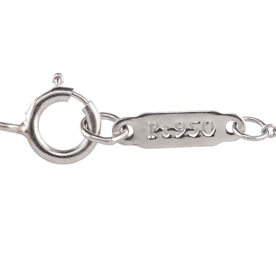 ティファニー Ptダイヤモンドネックレス プラチナ ソリティア TIFFANY&Co.（ティファニー） ソリティア ダイヤ ネックレス 40cm Pt