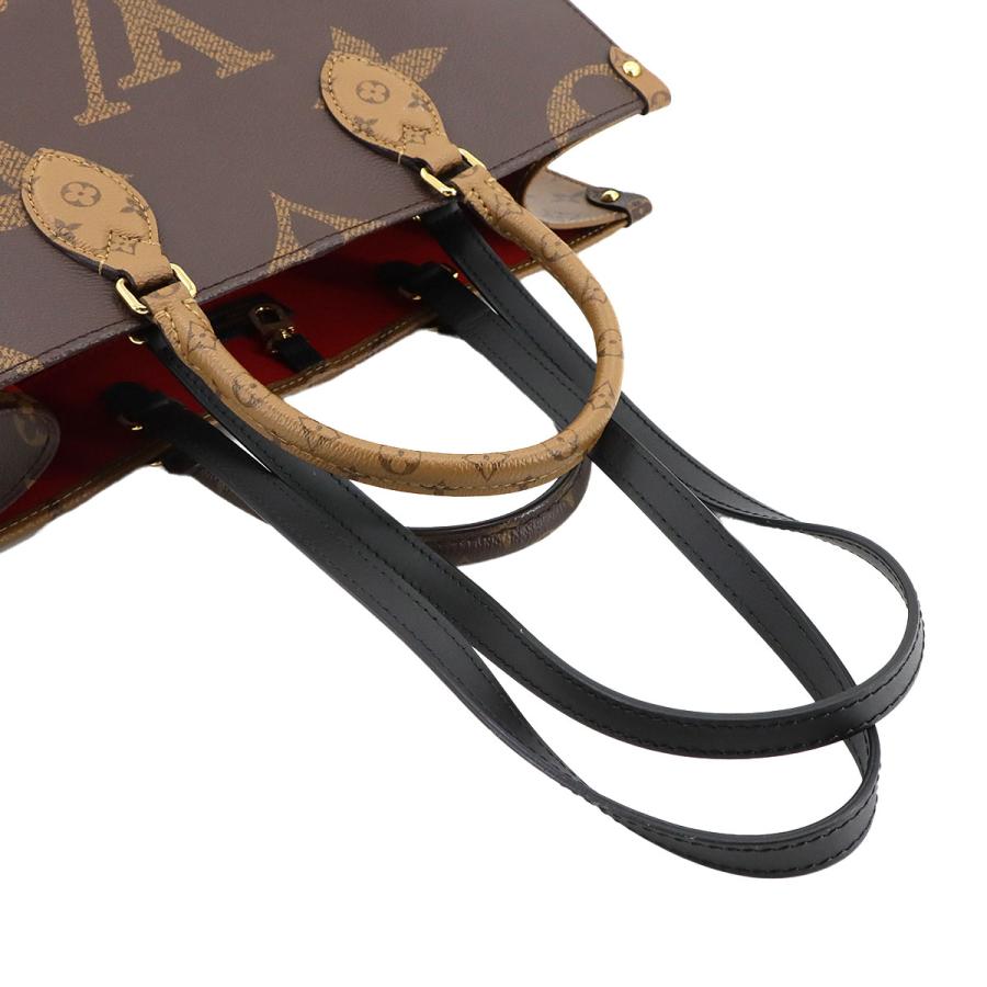 新品同様 ルイ ヴィトン バッグ ジャイアント モノグラム オンザゴー MM 2way トート バッグ レディース 90296704 【中古】ブランド LOUIS VUITTON（ルイ・ヴィトン） 新品同様 ルイ ヴィトン