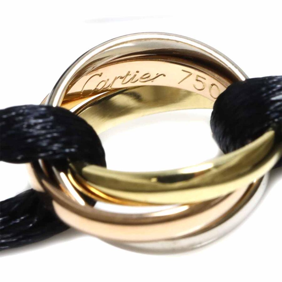 Cartier カルティエ トリニティ ブレスレット K18 YG WG PG 750