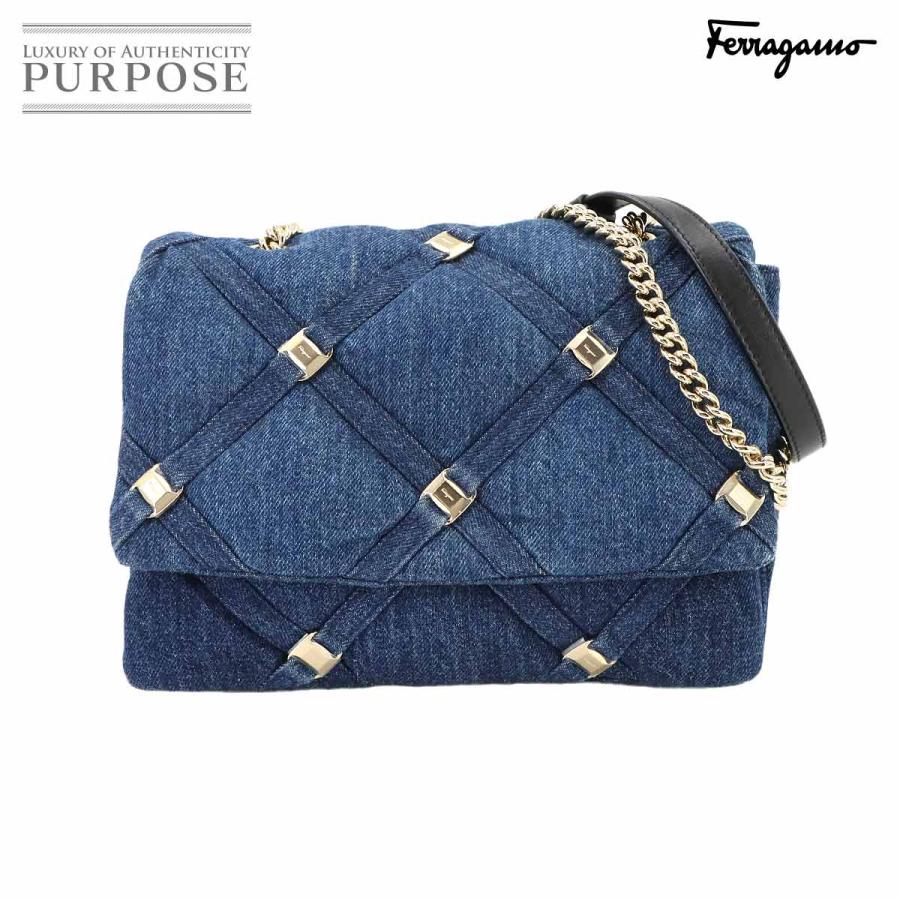 未使用 展示品 サルヴァトーレ フェラガモ バッグ ヴァラ チェーン ショルダー バッグ 21H536 レディース 90297063 【中古】ブランド 未使用 展示品 サルヴァトーレ フェラガモ Salvatore Ferragamo ヴァラ