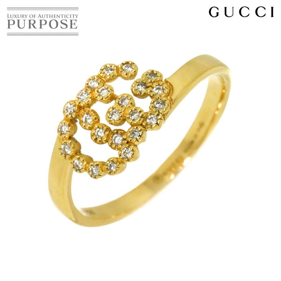 GUCCI（グッチ） GUCCI GGランニング #12 リング ダイヤ K18 YG
