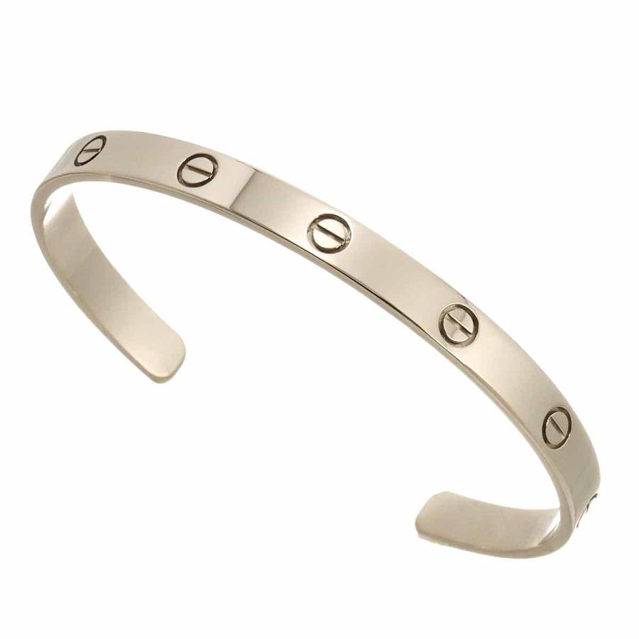 Cartier（カルティエ） ラブ ブレス #20 オープン K18 WG ホワイト