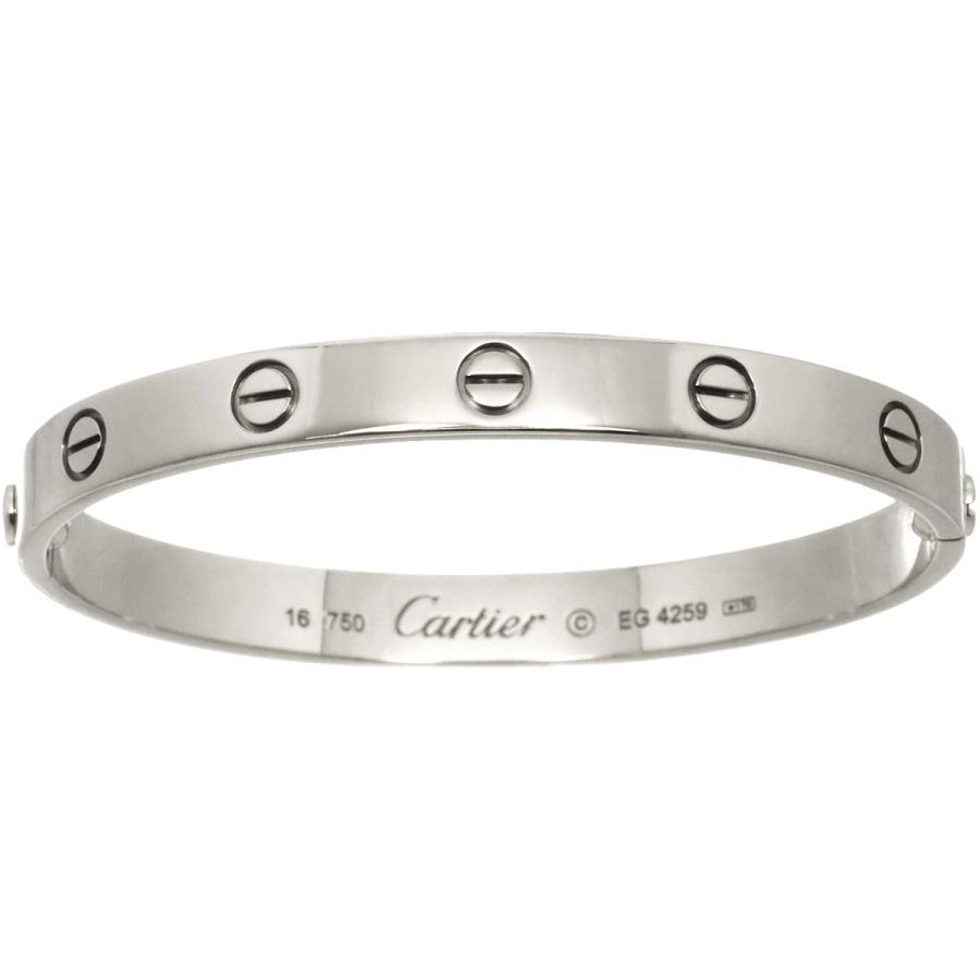 Cartier カルティエ ラブ ブレス #16 K18 WG ホワイトゴールド 750