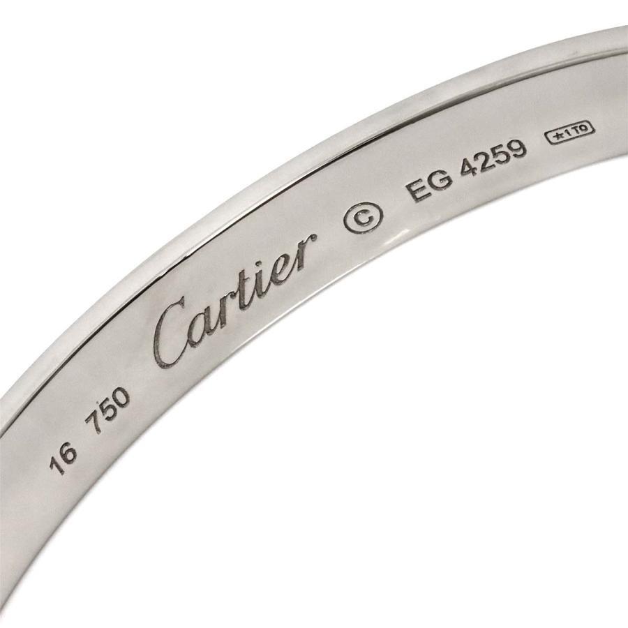 Cartier（カルティエ） ラブ ブレス #16 K18 WG ホワイトゴールド 750