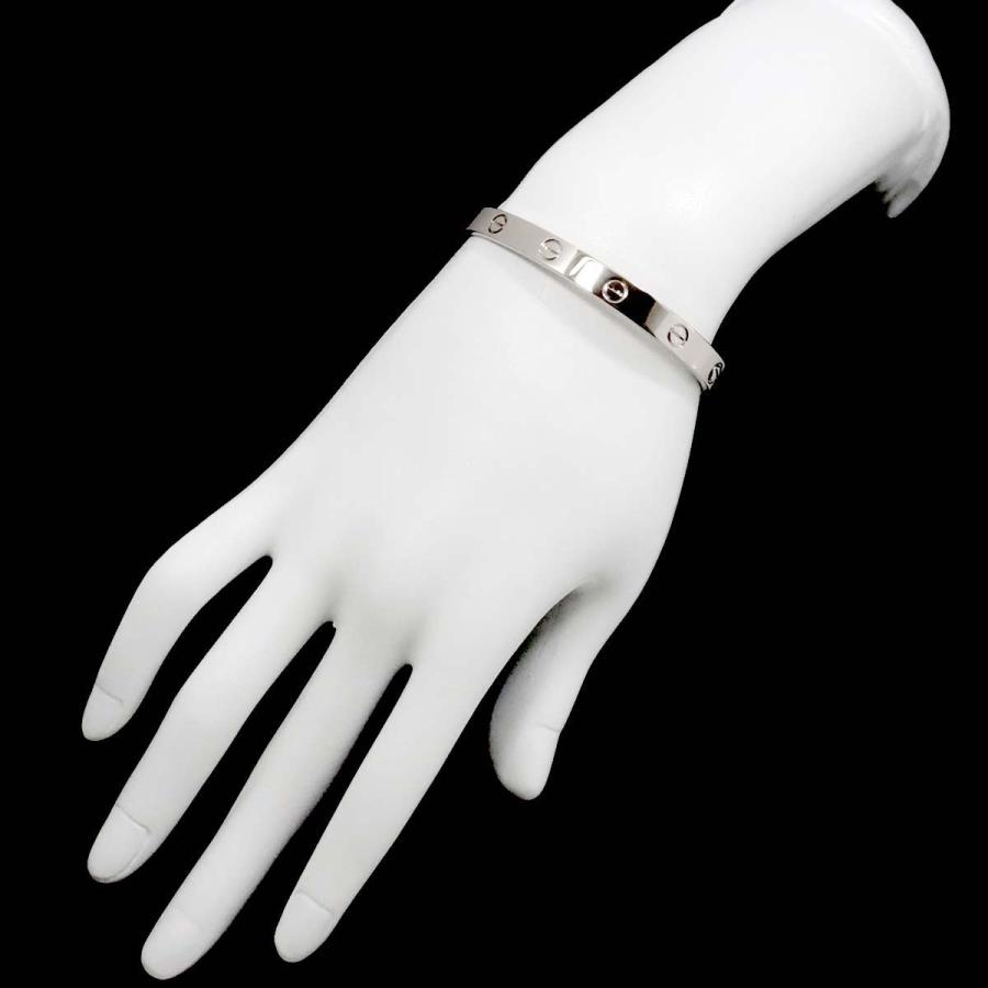 Cartier カルティエ ラブ ブレス #16 K18 WG ホワイトゴールド