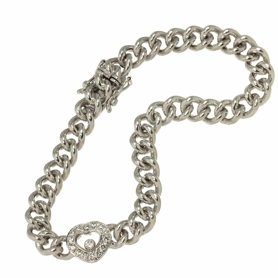Chopard（ショパール） ハッピーハート ダイヤ ブレスレット 16cm K18