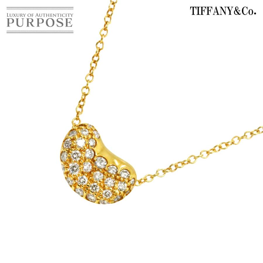 TIFFANY&Co.（ティファニー） ビーン パヴェ ダイヤ ネックレス 40cm