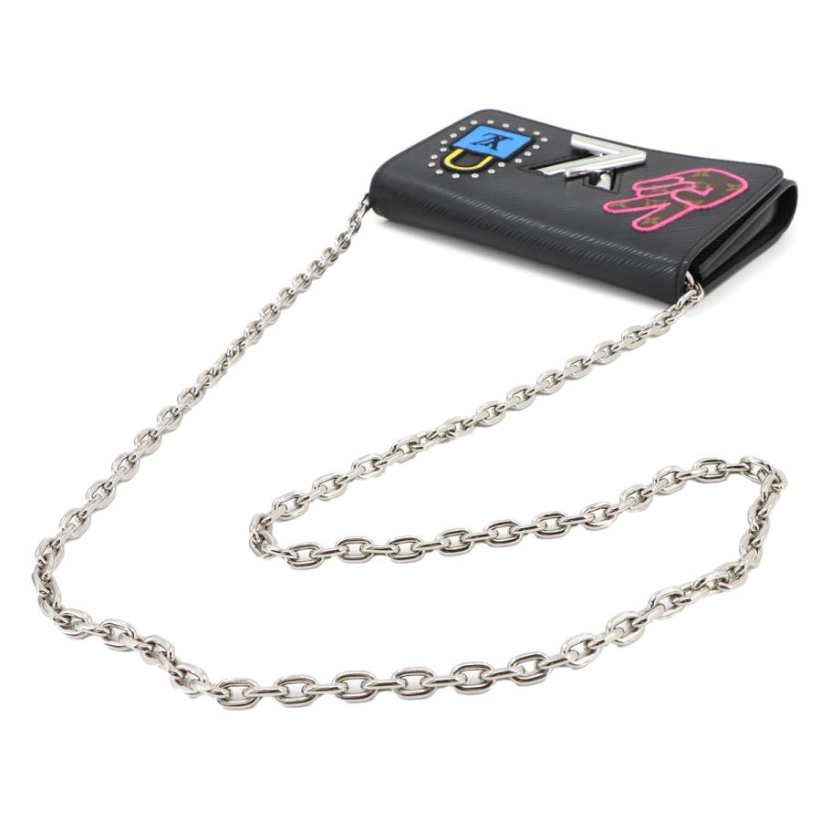 新品同様 ルイ ヴィトン LOUIS VUITTON LVストーリーズ エピ ポルトフォイユ ツイスト チェーン ウォレット 二つ折り 長財布 90297665 LOUIS VUITTON（ルイ・ヴィトン） 新品同様 ルイ ヴィトン LOUIS