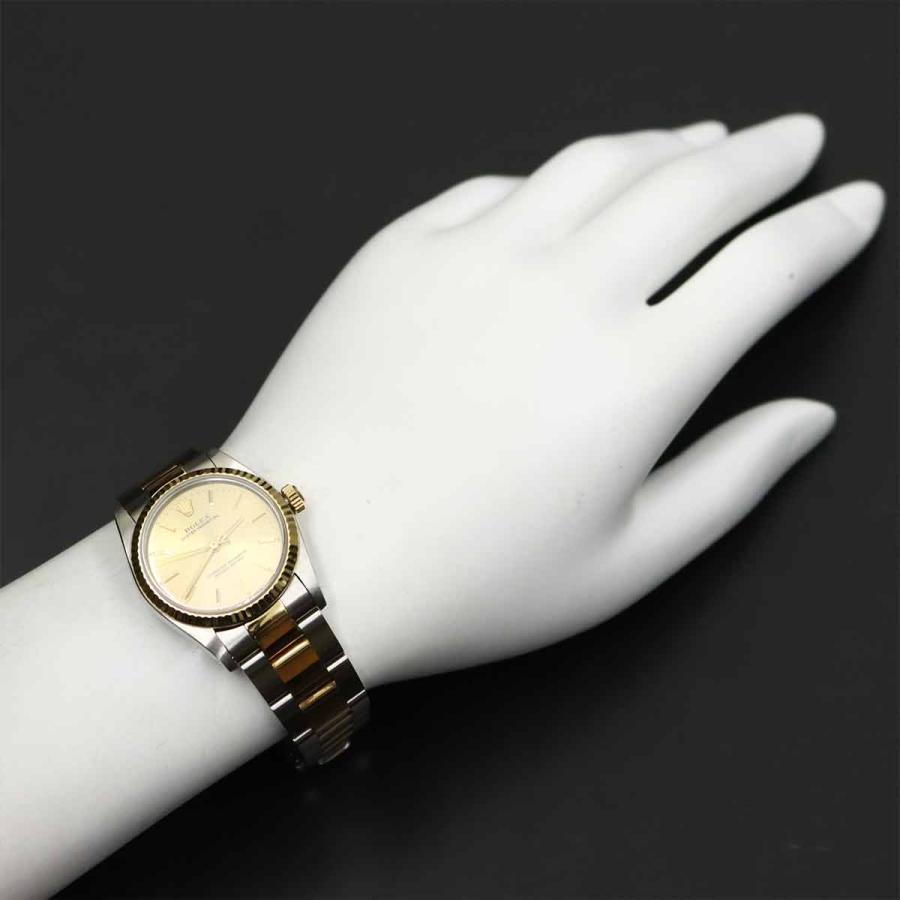 ROLEX（ロレックス） オイスターパーペチュアル コンビ 67513 N番