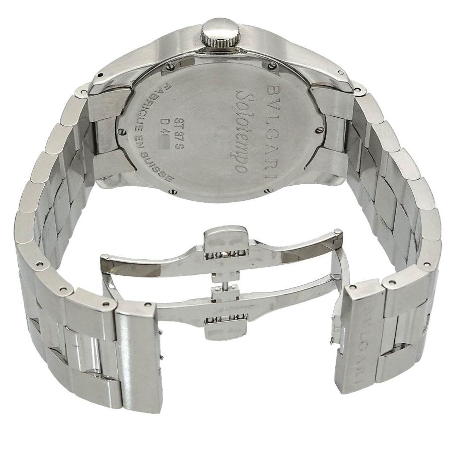 BVLGARI（ブルガリ） ソロテンポ ST37S メンズ 腕時計 ブラック