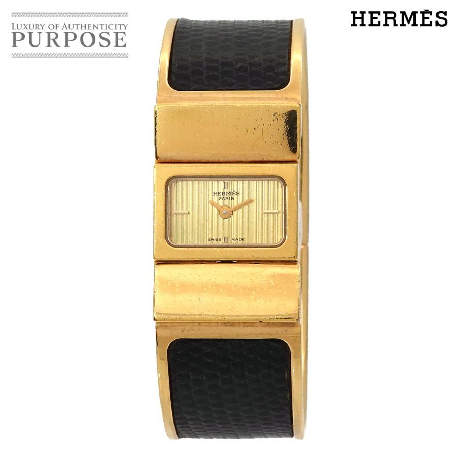 HERMES エルメス ロケ LO1 201 バングル ウォッチ ヴィンテージ  