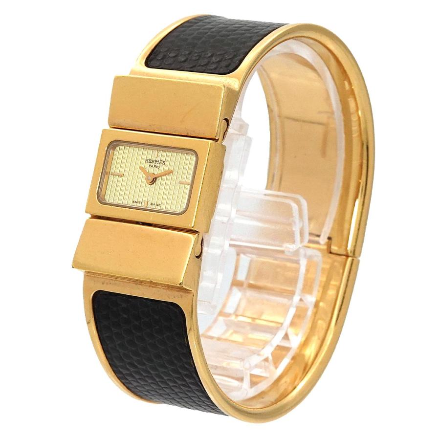 HERMES エルメス ロケ LO1 201 バングル ウォッチ ヴィンテージ  