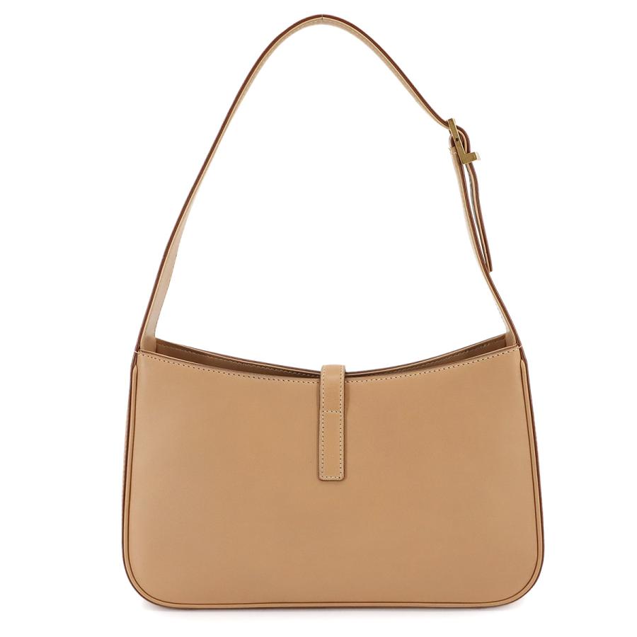 未使用 展示品 サンローラン SAINT LAURENT LE5A7 ル サンカセット ショルダー バッグ レザー ベージュ 657228 ゴールド 金具 90297977の画像