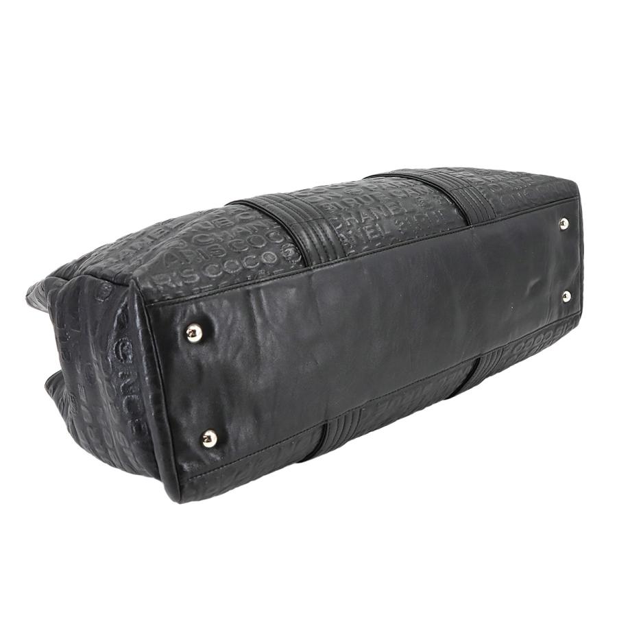 美品 シャネル CHANEL アンリミテッド トート バッグ レザー ブラック シルバー 金具 Unlimited Tote Bag 90298045 | CHANEL | 04