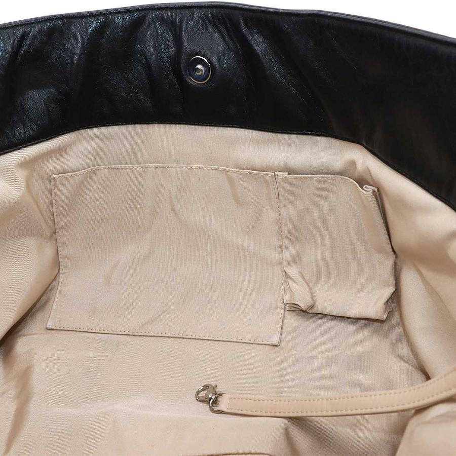 美品 シャネル CHANEL アンリミテッド トート バッグ レザー ブラック シルバー 金具 Unlimited Tote Bag 90298045 | CHANEL | 08