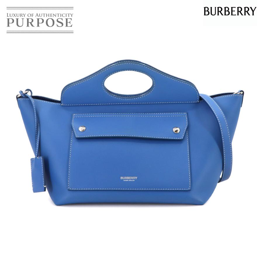 BURBERRY（バーバリー） 美品 ミニ ソフト ポケット トート 2way 