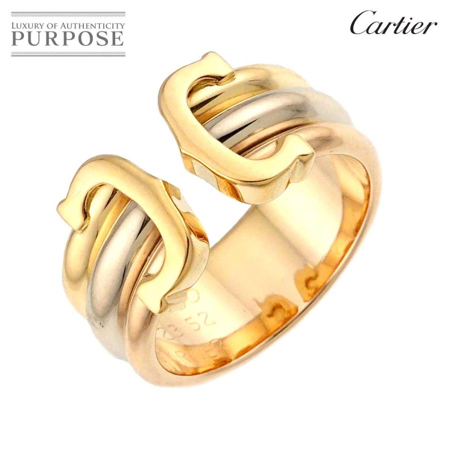 Cartier（カルティエ） Cartier C2 #52 リング K18 YG WG PG スリー